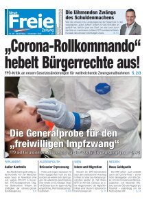 „Corona-Rollkommando“ hebelt Bürgerrechte aus!