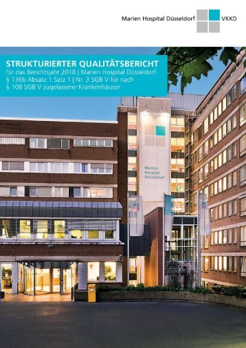 Qualitätsbericht Marien Hospital Düsseldorf 2018