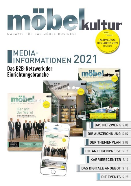 möbel kultur Mediadaten 2021