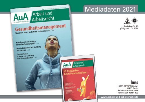 AuA Mediadaten 2021