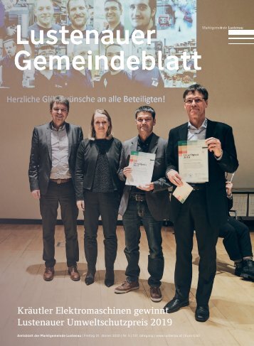 Lustenauer Gemeindeblatt Nr. 5 | Freitag 31. Jänner 2020