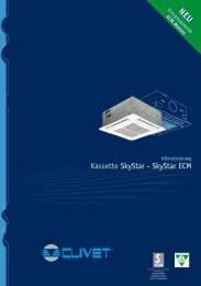 Kassette SkyStar - SkyStar ECM - Clivet GmbH