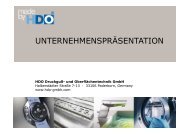 HDO Unternehmenspräsentation - IZB