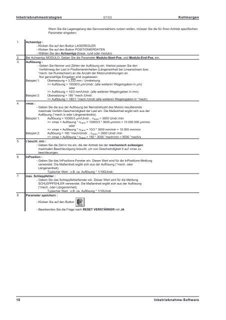 Inbetriebnahme-Software DRIVE.EXE für ... - BIBUS SK, sro