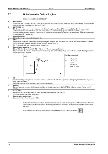 Inbetriebnahme-Software DRIVE.EXE für ... - BIBUS SK, sro