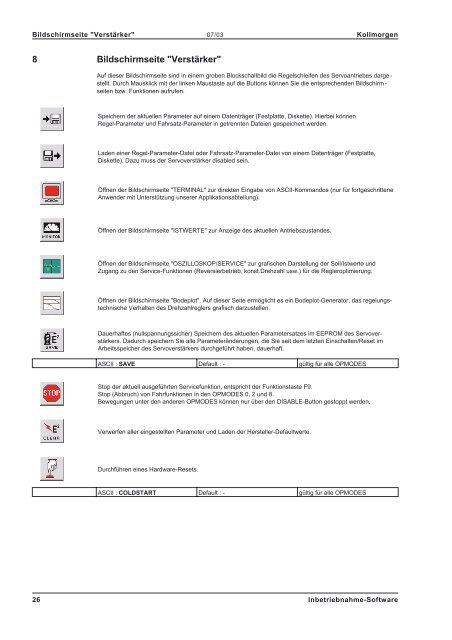 Inbetriebnahme-Software DRIVE.EXE für ... - BIBUS SK, sro