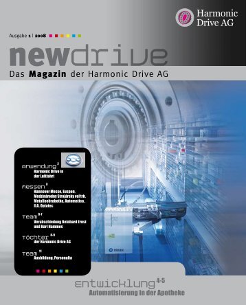 Automatisierung in der Apotheke - Harmonic Drive AG