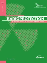Radioprotection Magazine
