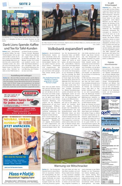 Ihr Anzeiger Itzehoe 49 2020