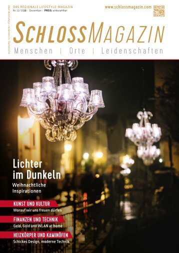 SchlossMagazin Augsburg Schwaben + Fünfseenland Dezember 2020