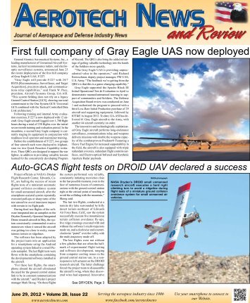 First full company of Gray Eagle UAS now deployed