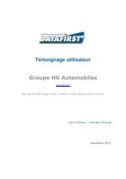 Groupe HG Automobiles_Interview_Kevin ... - DataFirst