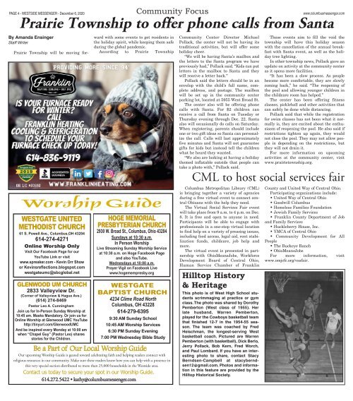 Westside Messenger - December 6th, 2020