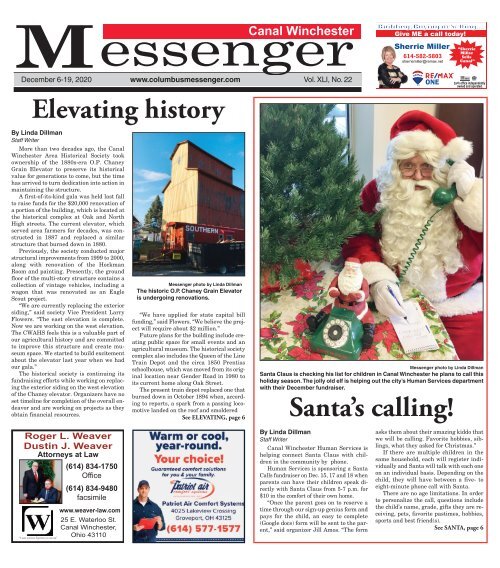 Canal Winchester Messenger - December 6th, 2020