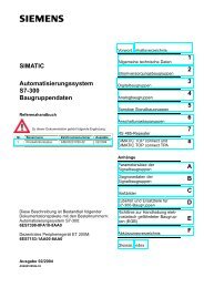 SIMATIC, Automatisierungssystem, S7-300, Baugruppendaten