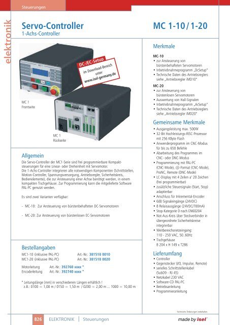 Automatisierung 2010/11 - ISEL Germany AG