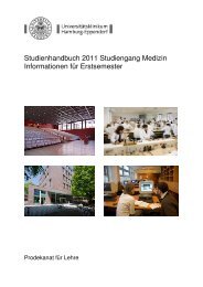 Titelblatt_Studienhandbuch 2011 Medizin - Universitätsklinikum ...