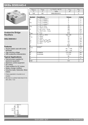 SKBa B500/445-4 - ELTRON