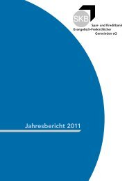 SKB Jahresbericht 2011 - Spar- und Kreditbank Evangelisch ...