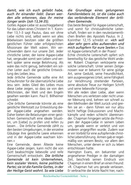 Nr. 70 Mai/Juni - bei der EFG Reichenbach