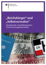 Reichsbürger und Selbstverwalter (BfV 2018)