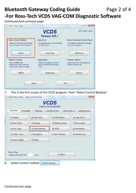 For Ross‐Tech VCDS VAG‐COM Diagnostic Software - mObridge