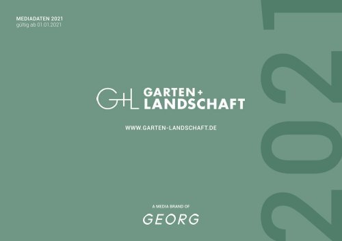 GARTEN+LANDSCHAFT_Stellenmarkt_Mediadaten 2021