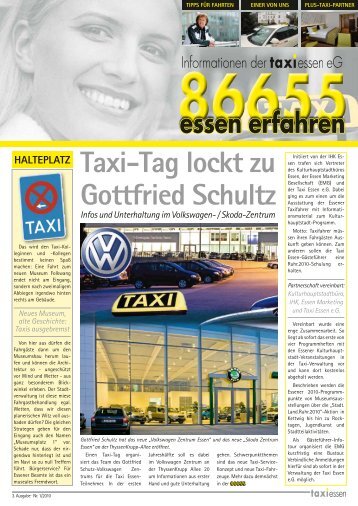 Einer von uns - heute mit: Hans-Jörg Rose - Taxi Essen