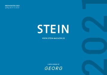 STEIN_Mediadaten 2021