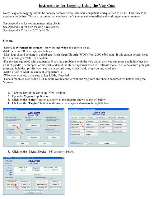 Ross-Tech VAG-COM Data Logging and Graphing ... - VAGLinks.com