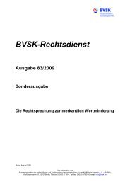 BVSK-Rechtsdienst