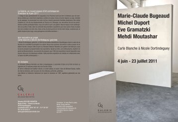 Marie-Claude Bugeaud Michel Duport Eve Gramatzki Mehdi ...