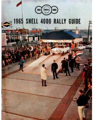 1965 Guide 1 - Shell 4000 Rallies