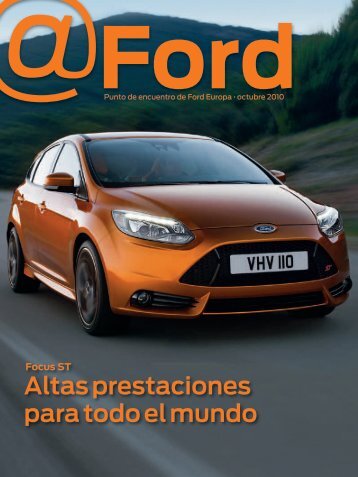 el Focus ST lidera la ofensiva de Ford en parís