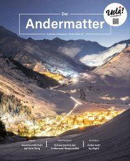 DER ANDERMATTER Winter 2020