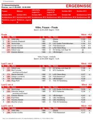 76. Hanauerlandspiele - Atletika