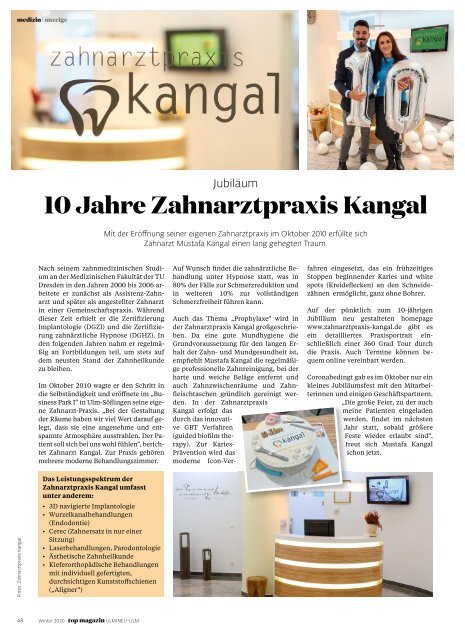 TOP Magazin Ulm 04/2020