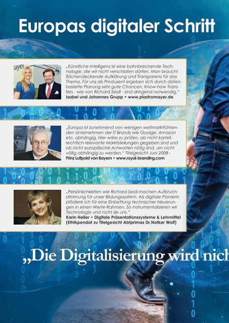 Richard Seidl Digital Native Top Speaker Erfolg Story - Orhideal IMAGE Magazin Juni 2021