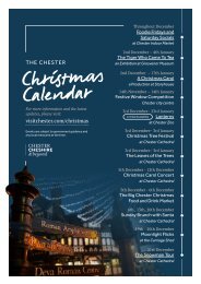 The Chester Christmas Calendar