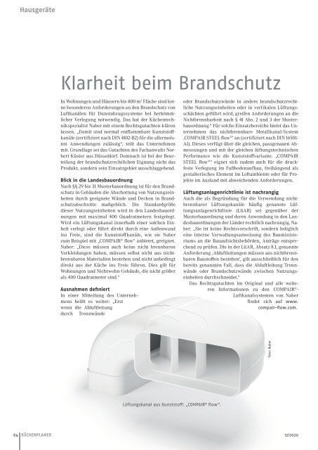 KÜCHENPLANER Ausgabe 12-2020 