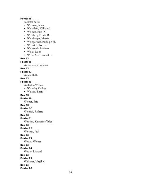 Guide to the Edward E. Lowinsky Papers 1920-1986