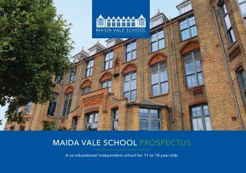 Maida Vale School Prospectus