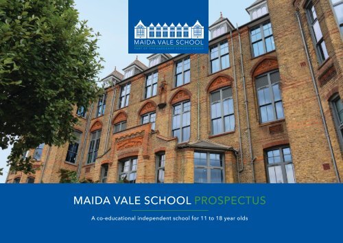 Maida Vale School Prospectus