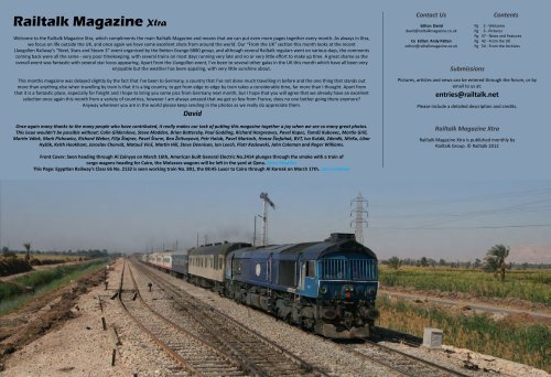 Railtalk Magazine