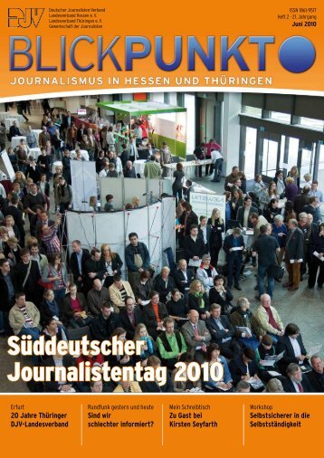 BlickPunkt Ausgabe 2-2010 - Deutscher Journalistenverband ...