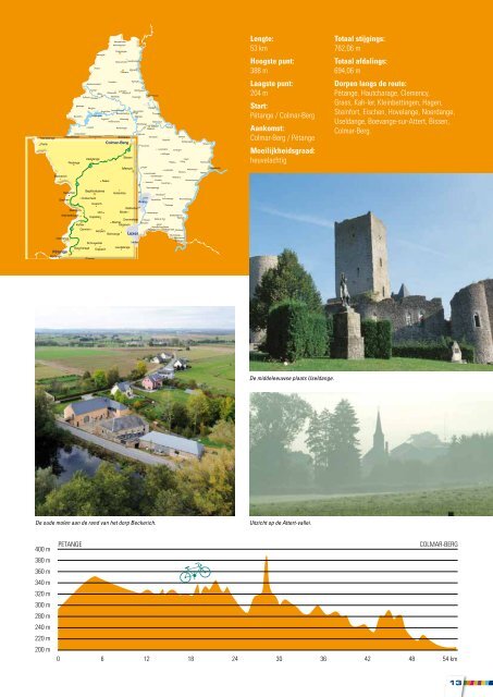 de mooiste fietsroutes van luxemburg - Département du tourisme