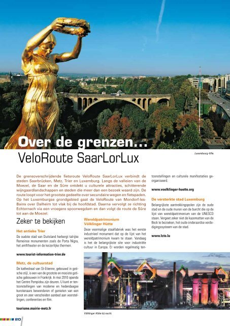 de mooiste fietsroutes van luxemburg - Département du tourisme