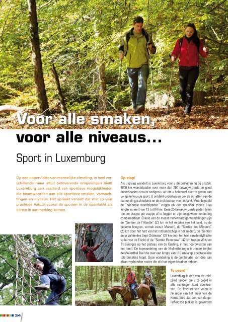 de mooiste fietsroutes van luxemburg - Département du tourisme