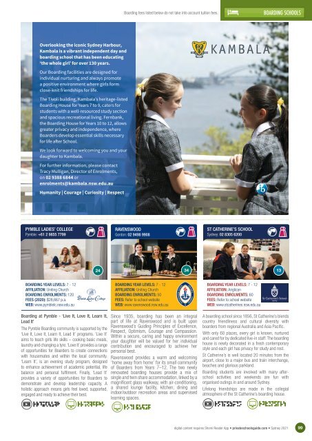 Private Schools Guide Sydney 2021