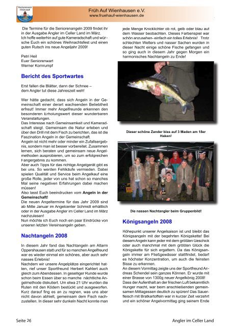 Angler im Celler Land - Angelsportverein Winsen/Aller